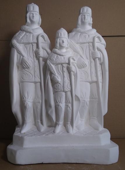 Cosme Damião e Doum Imagem São Cosme Damião Doum Gesso Cru