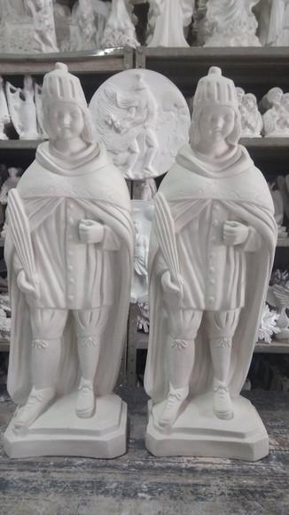Cosme e Damião Imagem São Cosme e São Damião 60cm