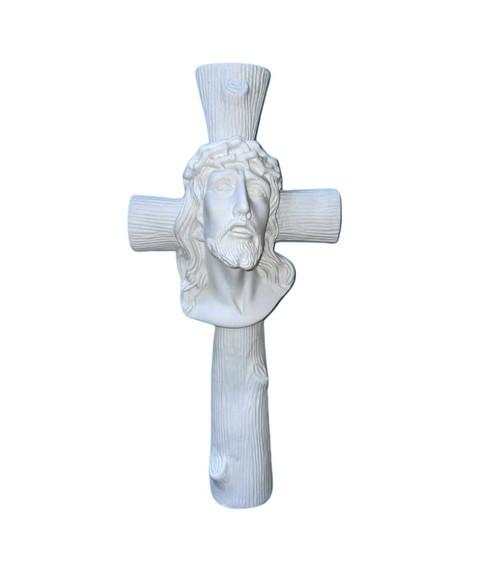 Cruz com a Face de Cristo Imagem de Crucifixo