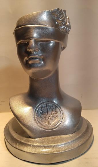 Deusa da Justiça Escultura da Justiça Imagem em Busto