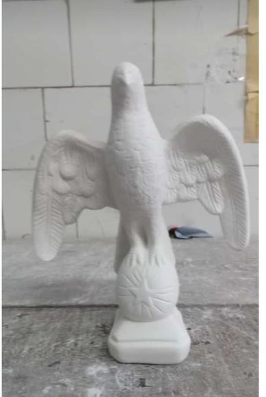 Divino Espirito Santo Imagem do Divino Escultura Pomba Gesso