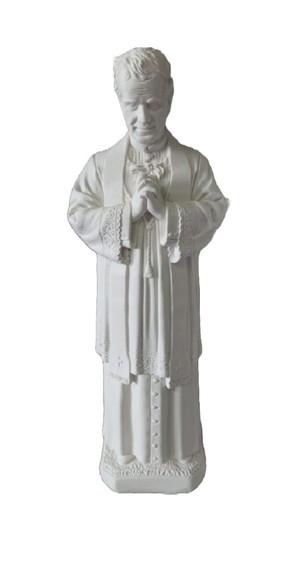 Dom Bosco Imagem Santo Dom São Bosco Escultura Gesso Cru
