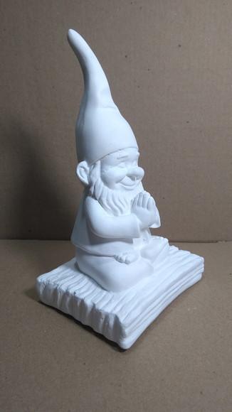 Duende do Papai Noel Imagem Doente do Papai Noel Escultura
