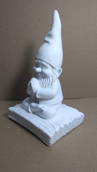 Duende do Papai Noel Imagem Doente do Papai Noel Escultura