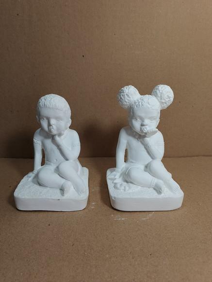 Ere Menina e Menino Imagem Criança Africanas Casal Eres