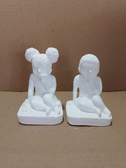 Ere Menina e Menino Imagem Criança Africanas Casal Eres