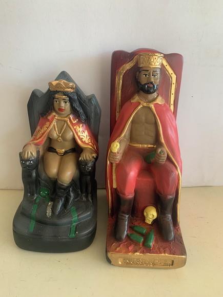 Esculta Pomba Gira Rainha no Trono + Exu Rei no Trono Casal