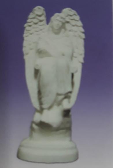 Escultura Anjo Isadkiel Imagem em Gesso Cru para Pintar