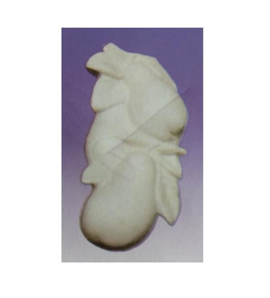 Escultura Aplique de Pera de Parede para Pintar em Gesso