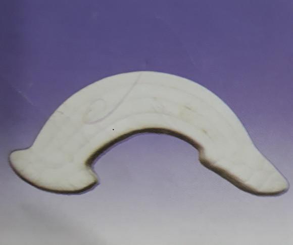 Escultura Arco Iris de Parede para Pintar em Gesso Cru
