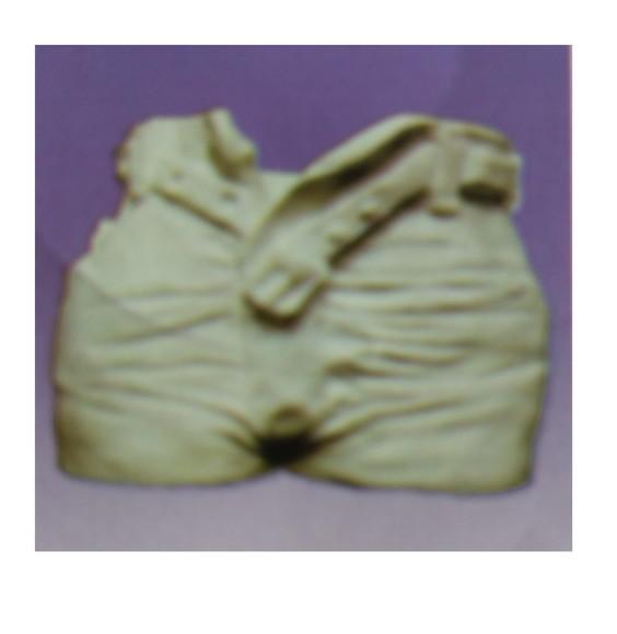Escultura Bermuda para Decoração Imagem em Gesso para Pintar