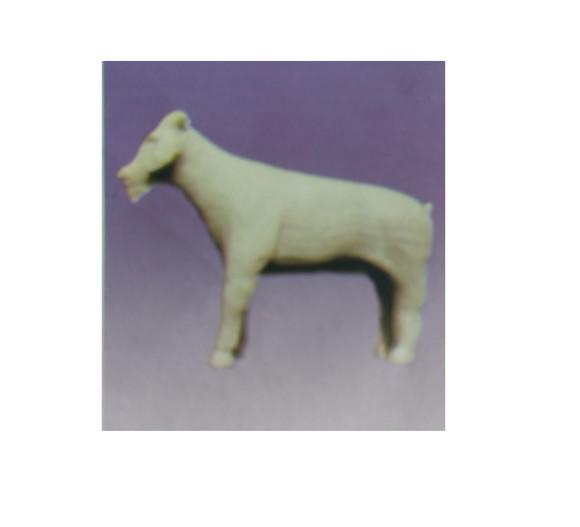 Escultura Bode Mané Imagem em Gesso Cru para Pintar