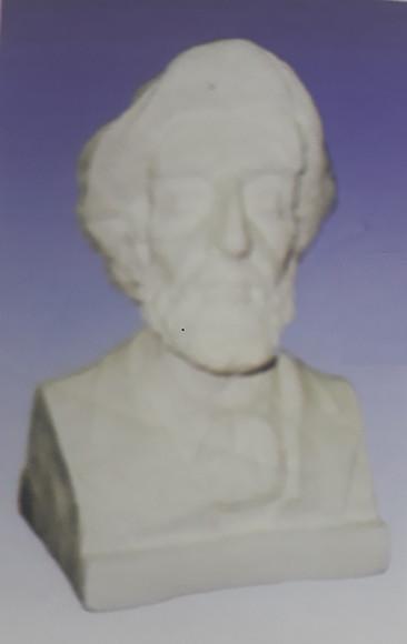 Escultura Busto Preto Velho Pai Jacob Imagem Pai Jacó Gesso