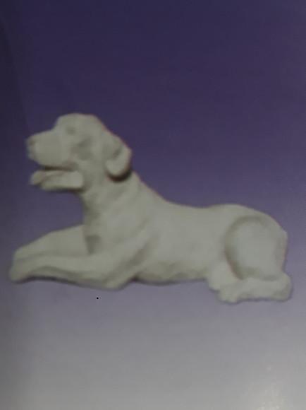 Escultura Cão Rotewailler Imagem para Pintar em Gesso