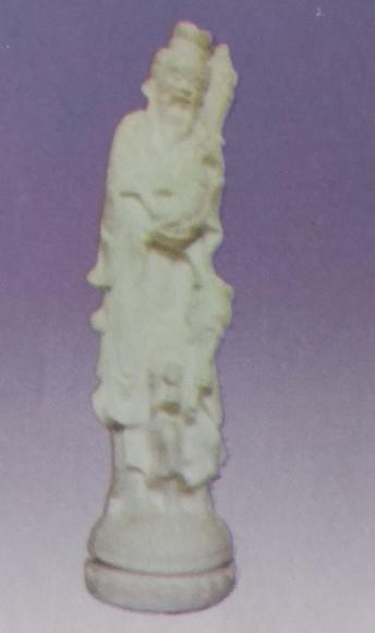 Escultura Chines Menino em Gesso Cru para Pintar