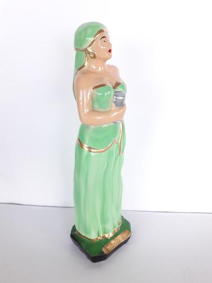 Escultura Cigana Madalena Imagem 100% em Gesso Grande