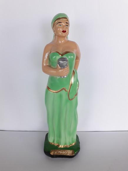 Escultura Cigana Madalena Imagem 100% em Gesso Grande