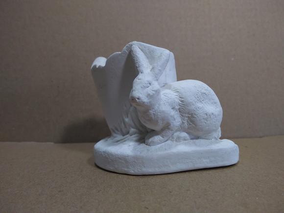 Escultura Coelho com Casca de Ovo para Pintar