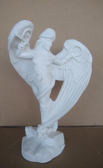 Escultura Deusa Lilith em Gesso Cru para Pintar Como Desejar