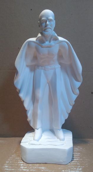 Escultura Exu Marabô Imagem em Gesso Cru para Pintar