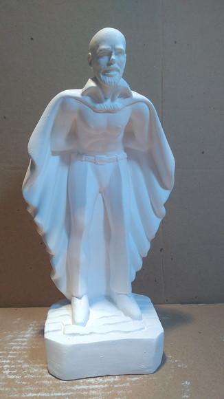 Escultura Exu Marabô Imagem em Gesso Cru para Pintar