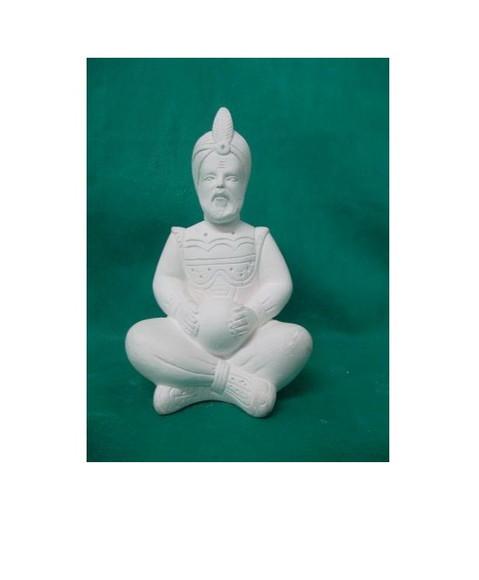 Escultura Marajá em Gesso Cru para Pintar Como Desejar