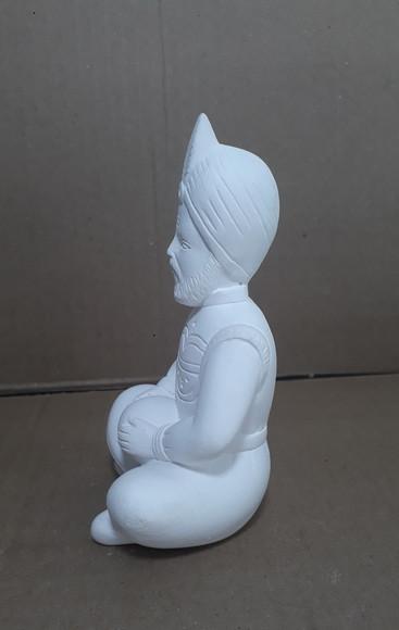 Escultura Marajá em Gesso Cru para Pintar Como Desejar