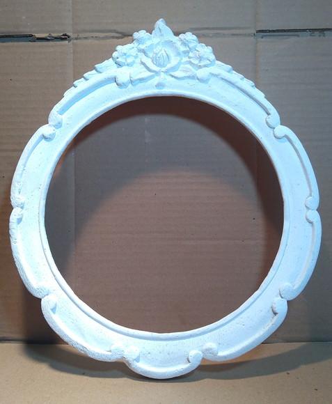 Escultura Moldura de Parede Coração com Gancho Atrás