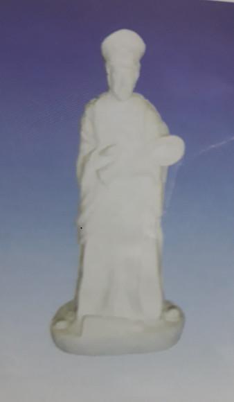 Escultura Nanã Orixá do Candomblé em Gesso Cru para Pintar