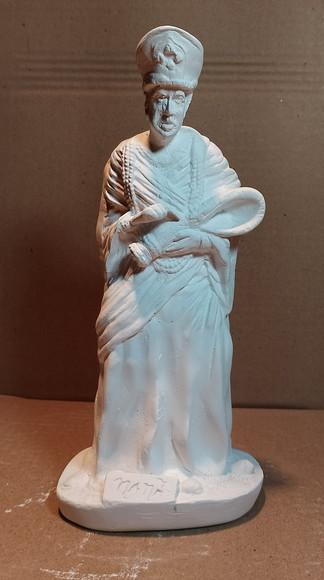 Escultura Nanã Orixá do Candomblé em Gesso Cru para Pintar