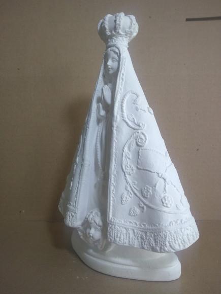 Escultura Nossa Senhora Aparecida Imagem da Aparecida Bandei