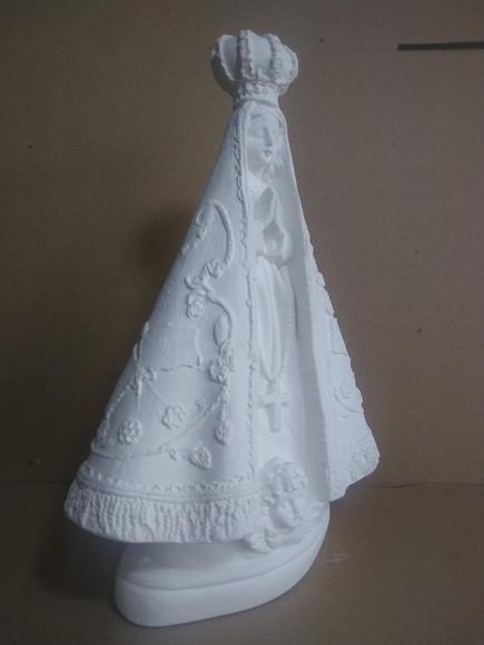 Escultura Nossa Senhora Aparecida Imagem da Aparecida Bandei