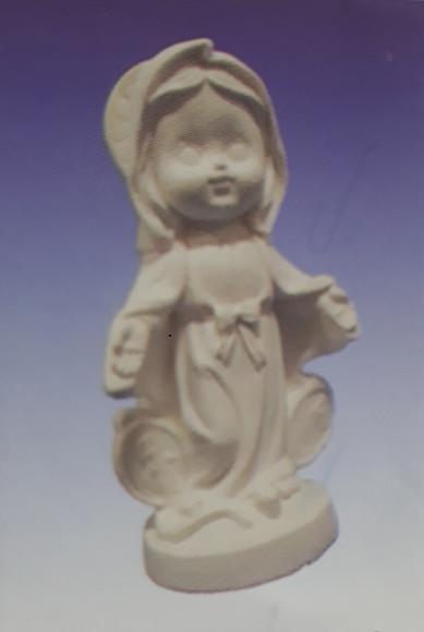 Escultura Nossa Senhora das Graças Baby para Pintar em Gesso