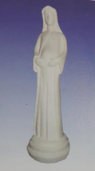 Escultura Nossa Senhora das Natividade em Gesso para Pintar