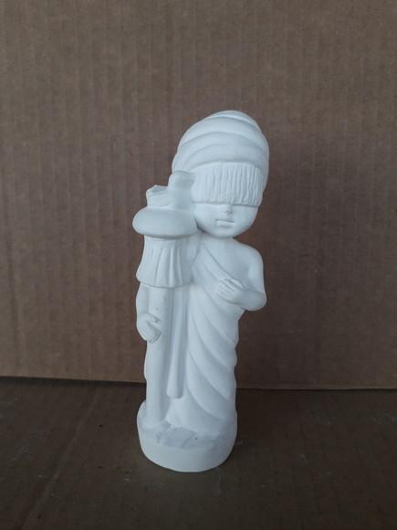 Escultura Oxalufã Baby Imagem para Pintar em Gesso Branco