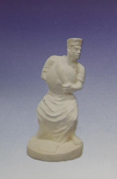 Escultura Ogum Orixá do Candomblé Imagem em Gesso
