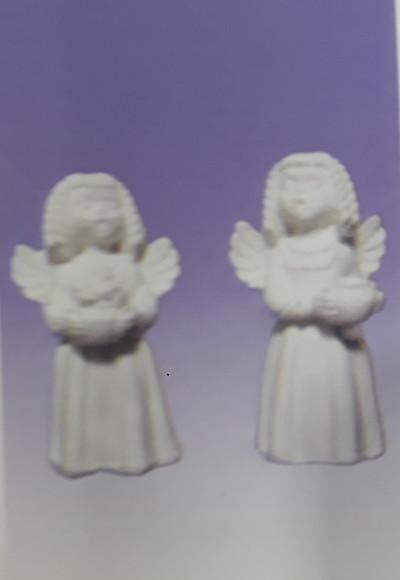 Escultura Par de Emília Imagem em Gesso Cru para Pintar