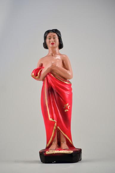 Escultura Pomba Gira Mocinha Imagem 100% em Gesso Puro