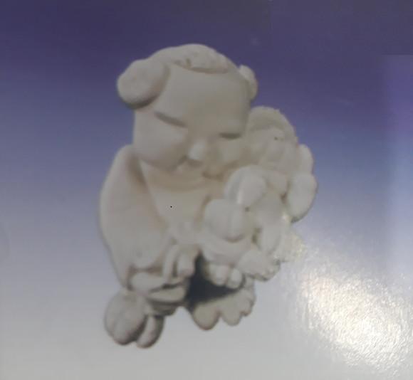Escultura Santo Antônio Imagem em Gesso para Pintar