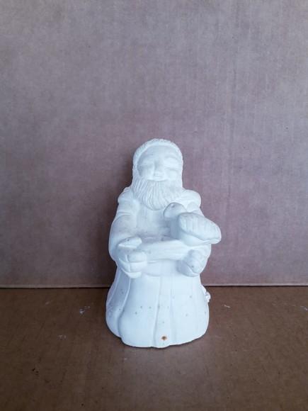Escultura São Francisco Pequeno Imagem em Gesso para Pintar