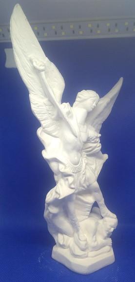 Escultura São Miguel Arcanjo Imagem Anjo São Miguel
