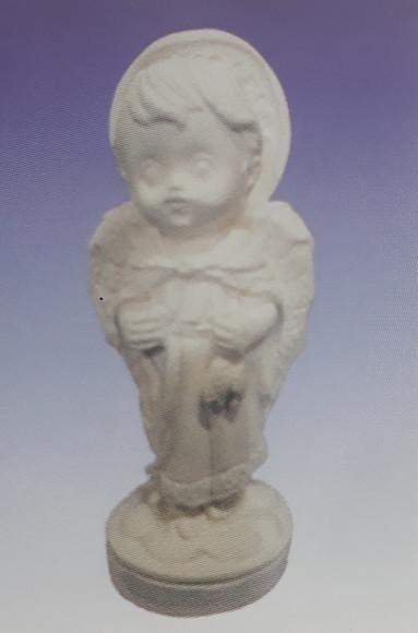 Escultura São Rafael Baby Imagem para Pintar em Gesso