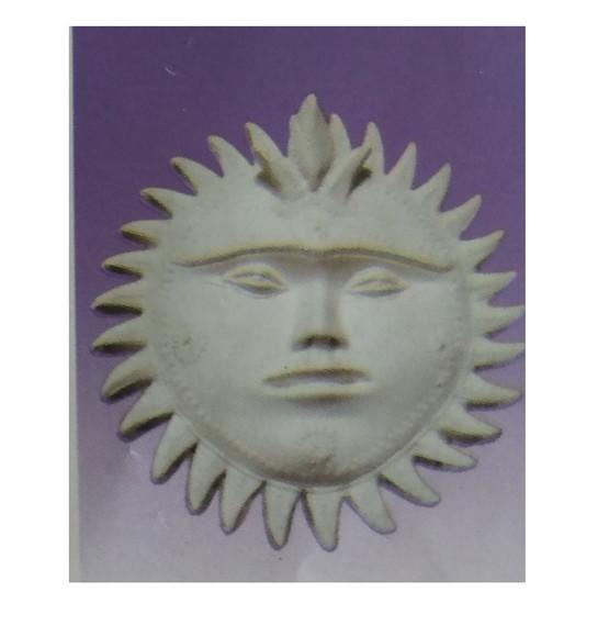 Escultura Sol Inca Imagem para Pintar em Gesso Cru