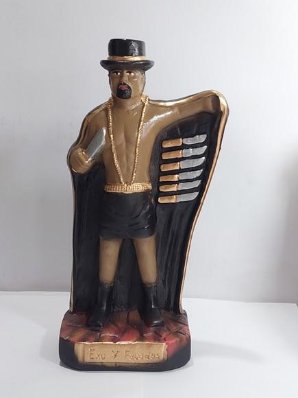 Exu 7 Facadas Imagem Exu Sete Facada Escultura Exu 7 Facas