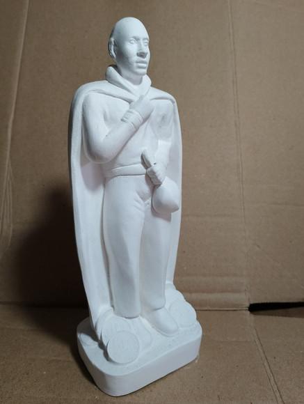Exu do Ouro Imagem Exu do Ouro Escultura em Gesso Cru