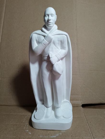 Exu do Ouro Imagem Exu do Ouro Escultura em Gesso Cru