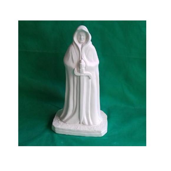 Exu Guardião Imagem Exu Guardiao com Capa Gesso Cru