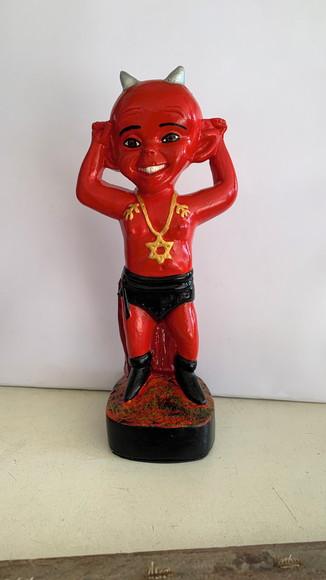 Exu Mirim Imagem Exu Brasinha Mirim Pintura Especial
