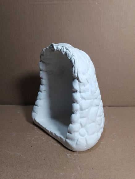 Gruta Escultura em Gesso Cru