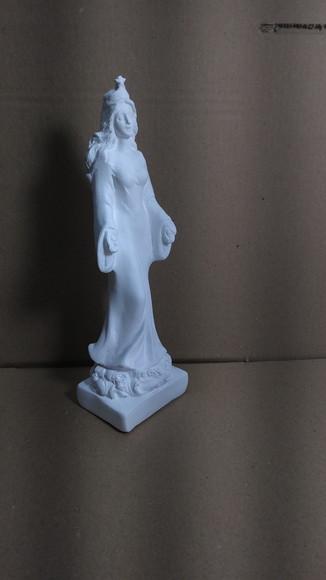 Iemanjá Imagem Yemanja Escultura em Gesso Cru